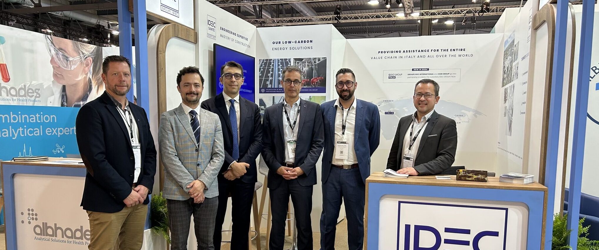 IDEC GROUP ITALIA makes its debut at CPHI in Milan alongside XORI Group and IDEC SANTE