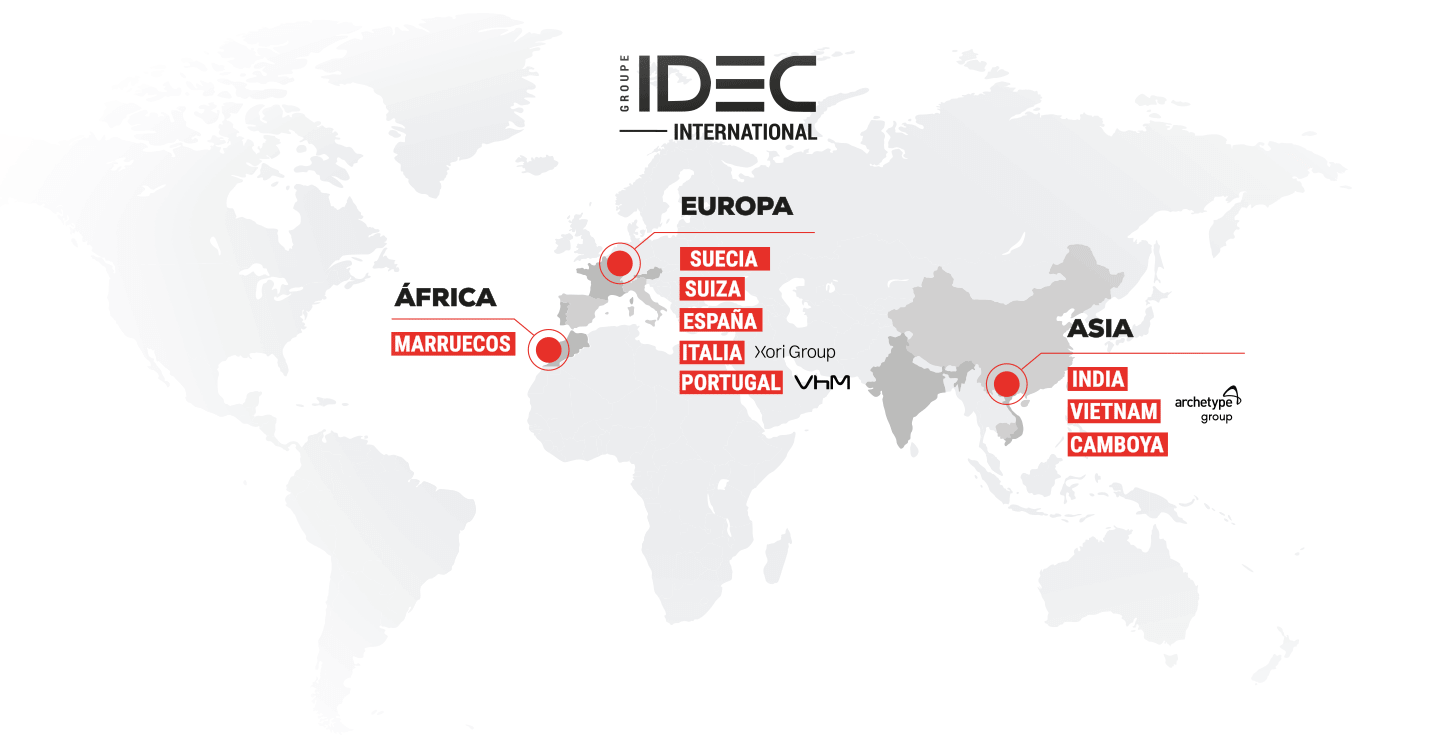 Carte Groupe Idec International Version Es